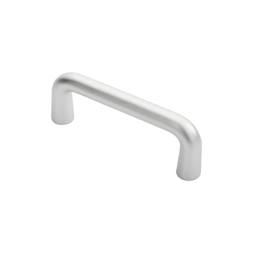 19Mm Dia D Pull Handle - 150Mm C/C (Cast) - Satin Anodised Aluminium