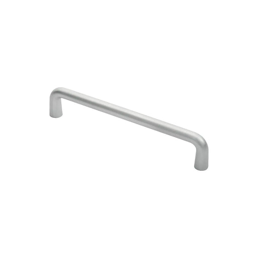 19Mm Dia D Pull Handle - 300Mm C/C (Cast) - Satin Anodised Aluminium