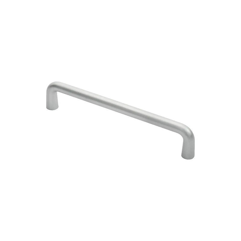 19Mm Dia D Pull Handle - 300Mm C/C (Cast) - Satin Anodised Aluminium