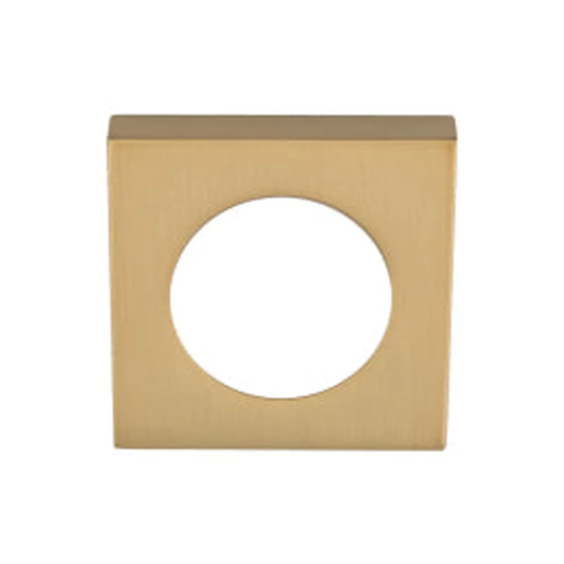 Square Szm Outer Rose Cover Pack - Satin Brass