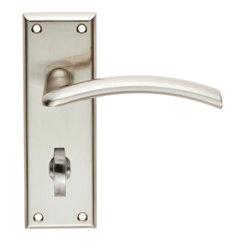 Trenta Lever On Face-Fix Backplate - Bathroom 57Mm - Retail Pack - Satin Nickel
