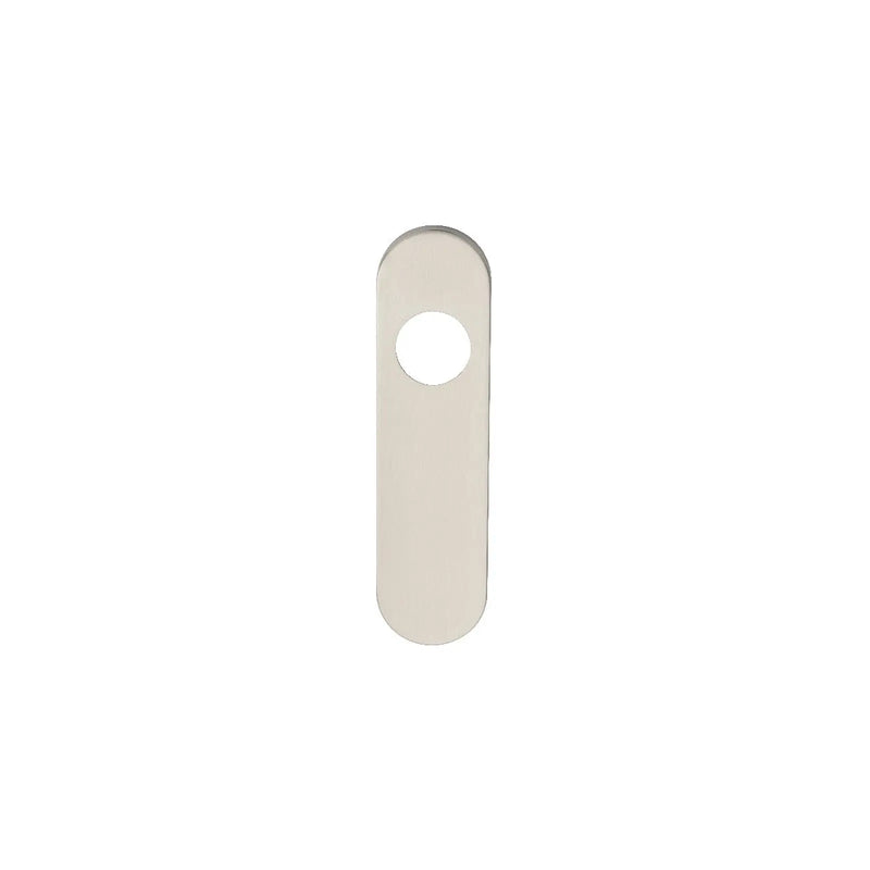 Radius Coverplate To Suit Cslp - Pair - Latch - Satin Stainless Steel