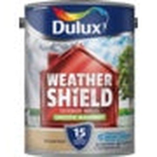 Dulux Weathershield Smooth Masonry Paint 5L Muted Gold