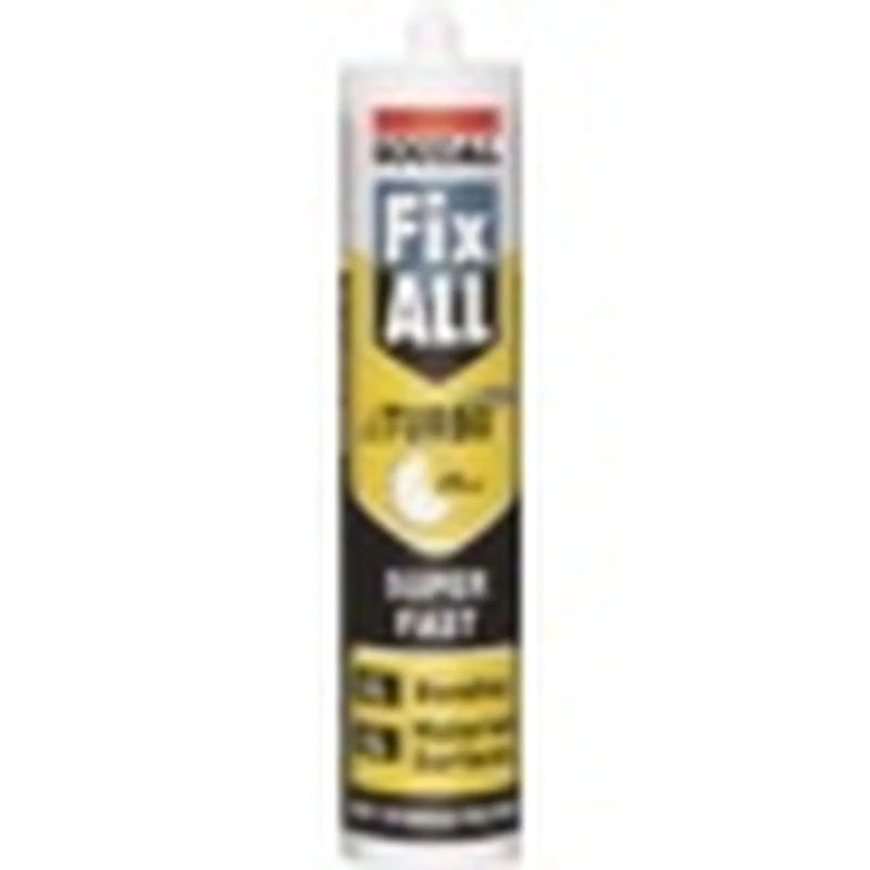 Soudal Fix All Turbo Adhesive White 290ml