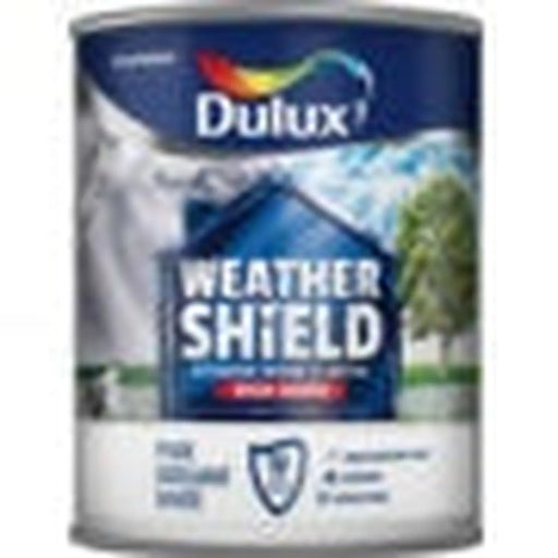 Dulux Weathershield Exterior Quick Dry Gloss 750ml Pure Brilliant White