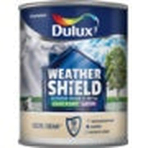 Dulux Weathershield Quick Dry Satin 750ml Celtic Cream