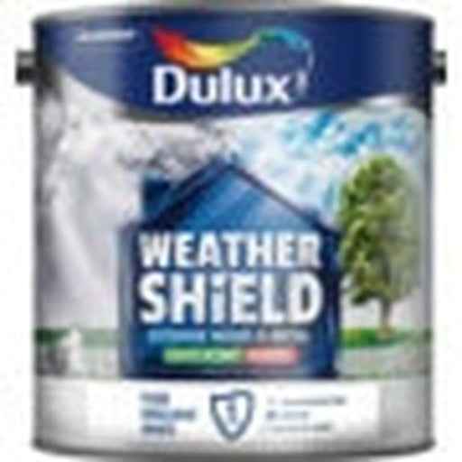Dulux Weathershield Exterior Quick Dry Gloss 2.5L Pure Brilliant White