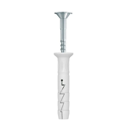 Nylon Hammer In Fixing With Countersunk Head 6X60 20 Pack