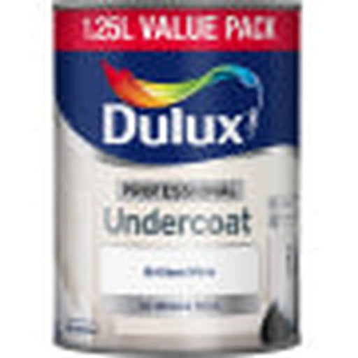 Dulux Professional Undercoat 1.25L Brilliant White