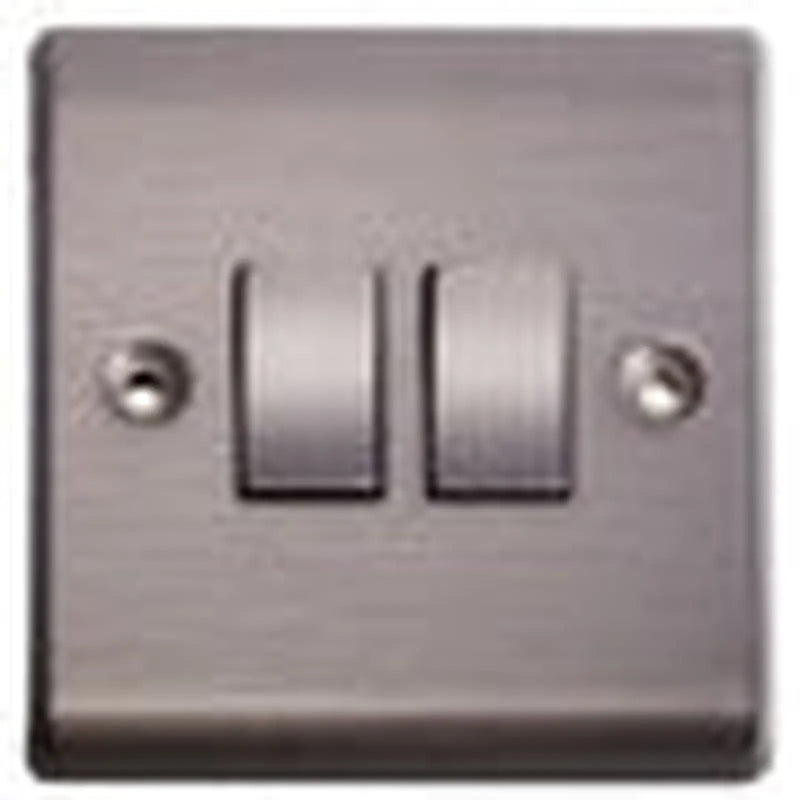 Lyvia 2w 10a Switch Slate Finish Blister 2g