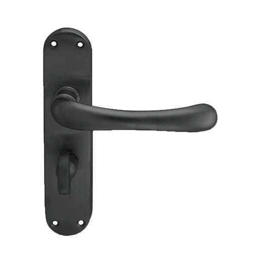 Ibra Lever On Backplate - Bathroom 57Mm C/C Nero (Matt Black) - Matt Black