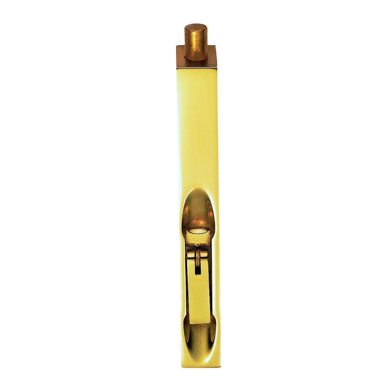 Flush Bolt (Lever Action) - Polished Brass 150MM X 20MM