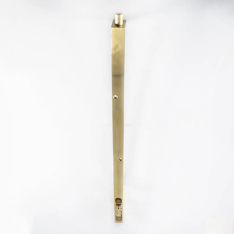 Flush Bolt (Lever Action) - Polished Brass 450MM