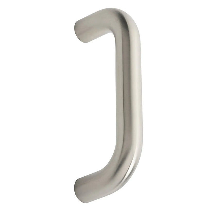 Stax 22Mm Dia. D Pull Handle - 150Mm C/C - Bolt Through Fixing - Satin Stainless Steel
