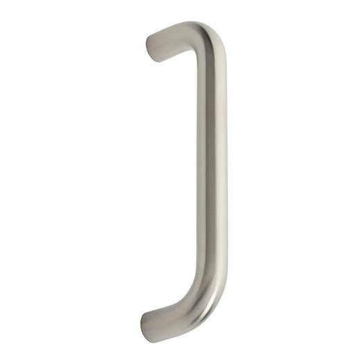 Stax 22Mm Dia. D Pull Handle - 225Mm C/C - Bolt Through Fixing - Satin Stainless Steel