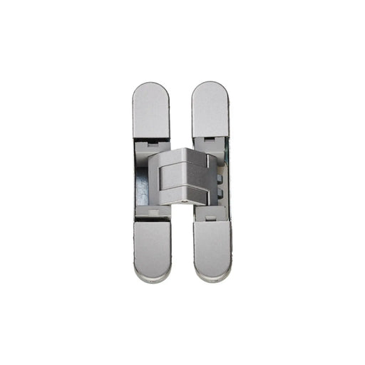 Stax 929 Stars 3D Concealed Hinge 76 X 14Mm Silver - Screws Not Supplied - Silver 76 x 14mm