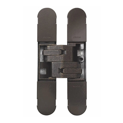 Stax 1131 Stars 3D Concealed Hinge 160 X 32Mm Bronze Plated - Screws Not Supplied - Brass Bronzed 160 x 32 mm