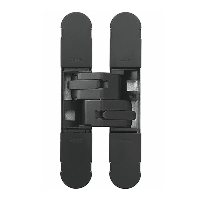 Stax 1131 Stars 3D Concealed Hinge 160 X 32Mm Matt Black Varnished - Screws Not Supplied - Matt Black Varnished 160 x 32 mm