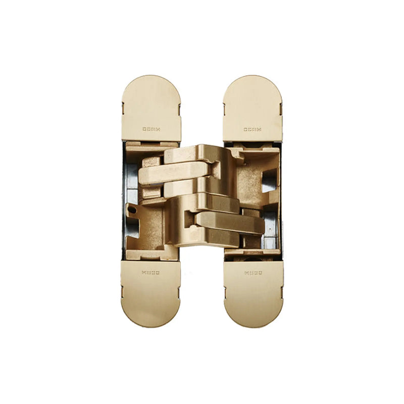 Stax 1230 Stars 3D Concealed Hinge 130 X 30Mm Osg (Galvanic Satin Brass) - Galvanic Satin Brass 130 x 30