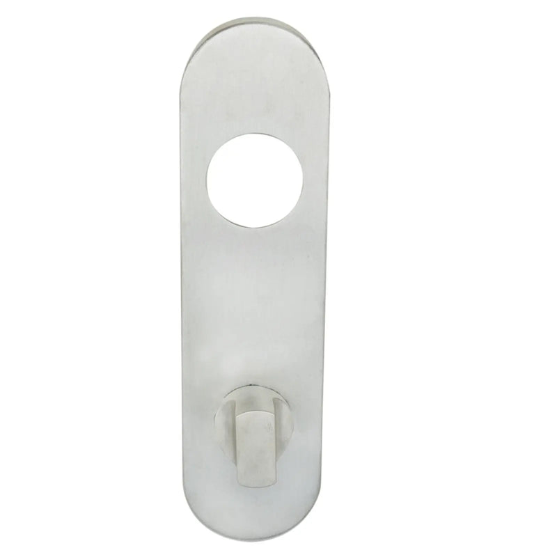 Radius Coverplate To Suit Cslp - Pair - Bathroom 78Mm C/C - Satin Stainless Steel