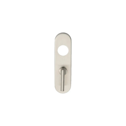 Radius Coverplate To Suit Cslp - Pair - Bathroom 57Mm C/C - Large Turn - Satin Stainless Steel