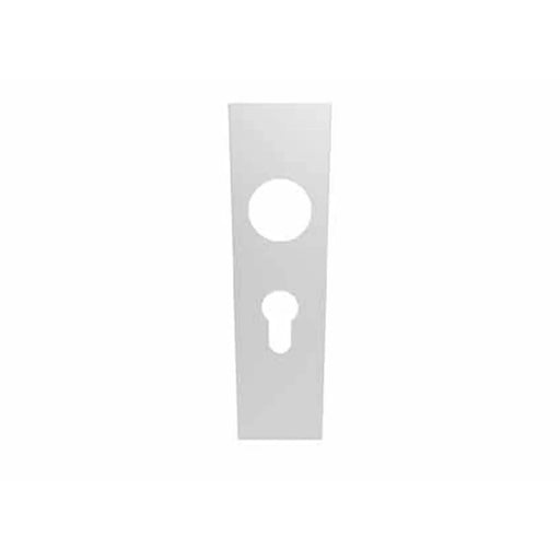 Square Coverplate To Suit Cslp - Pair - Euro 47.5Mm C/C - Satin Stainless Steel