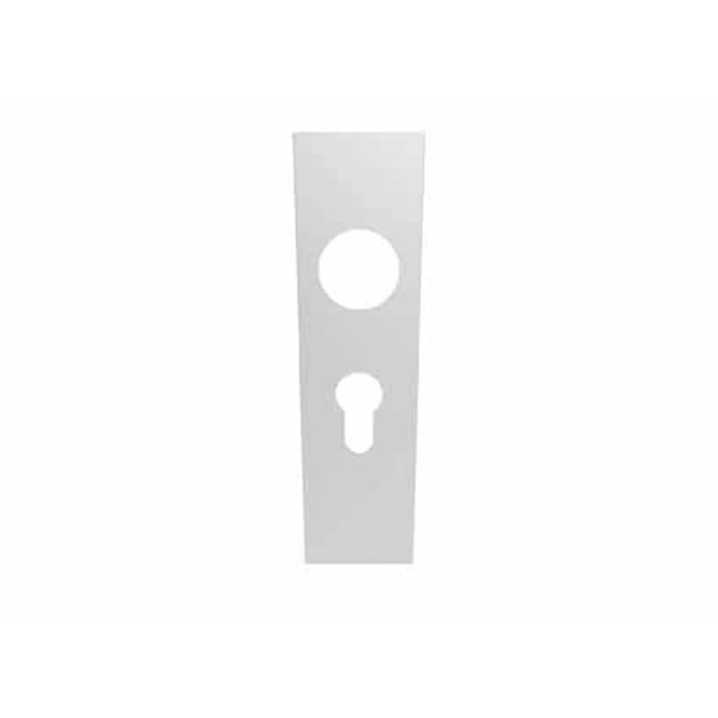 Square Coverplate To Suit Cslp - Pair - Euro 47.5Mm C/C - Satin Stainless Steel