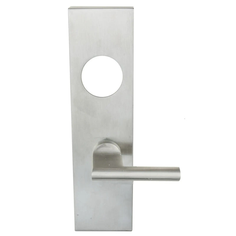 Stax 174 X 45 X 8Mm Steelworx Square Backplates - Bathroom (57Mm C/C) + Standard Turn & Release - Satin Stainless Steel