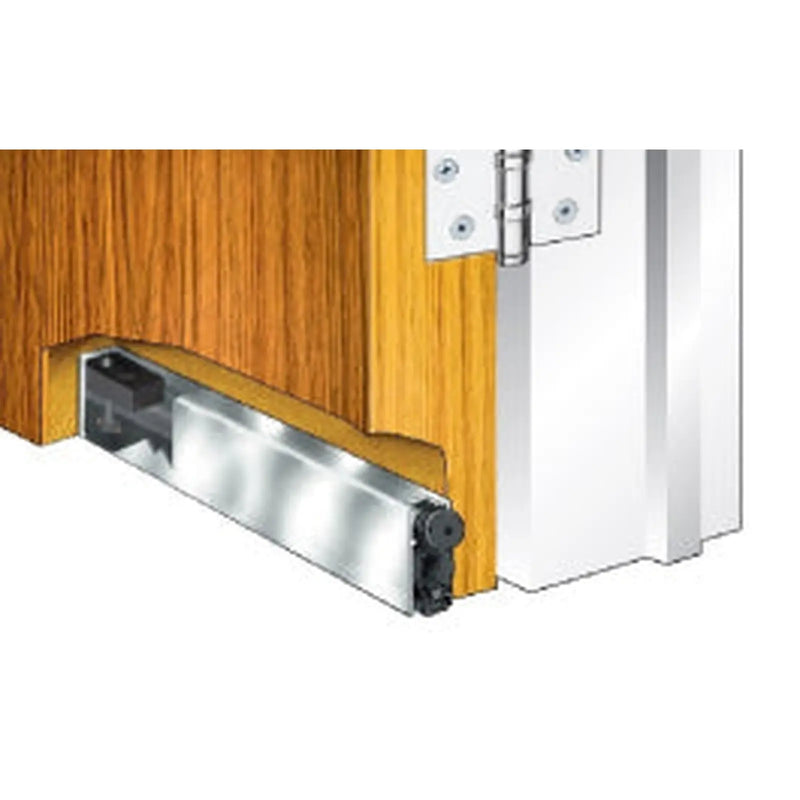 Stax 1030Mm Mortice Drop Down Seal 51Db - Satin Anodised Aluminium