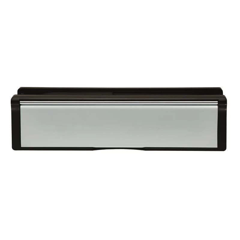 Chrome Intumescent Letterbox 10 Inch (Fs301) - Polished Chrome