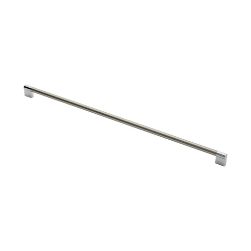 Stax 13Mm Keyhole Handle 576Mm C/C - Satin Nickel/Polished Chrome 576 ( 588 )