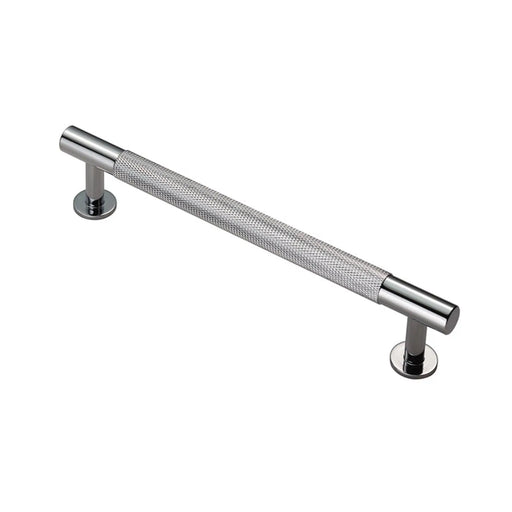 Knurled Cabinet Pull Handle 160Mm C/C - Polished Chrome
