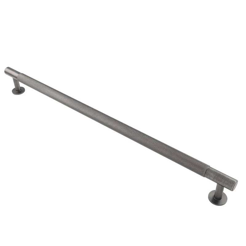 Knurled Cabinet Pull Handle 320Mm C/C - Anthracite