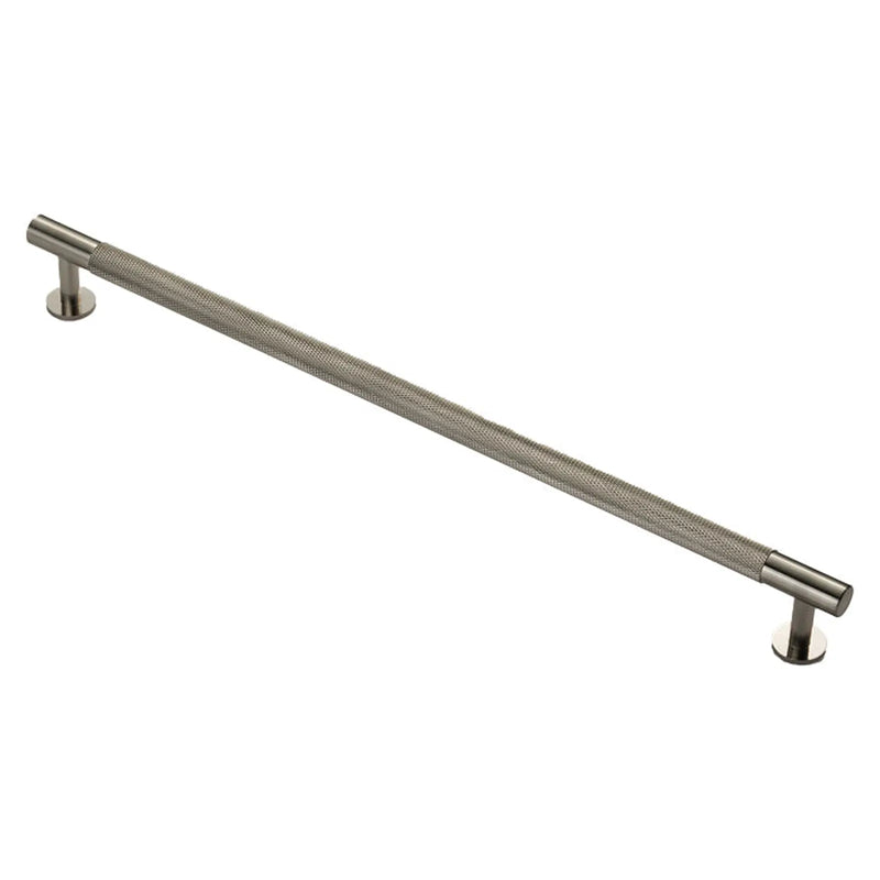 Knurled Cabinet Pull Handle 320Mm C/C - Satin Nickel