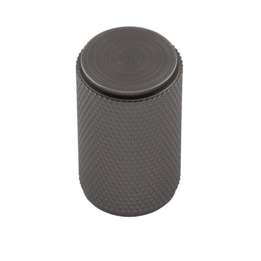 Knurled Cabinet Knob - Anthracite