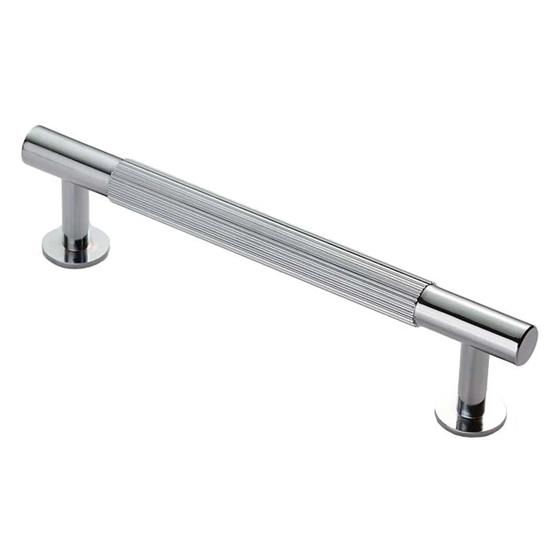 Lines Cabinet Pull Handle 128Mm C/C - Polished Chrome