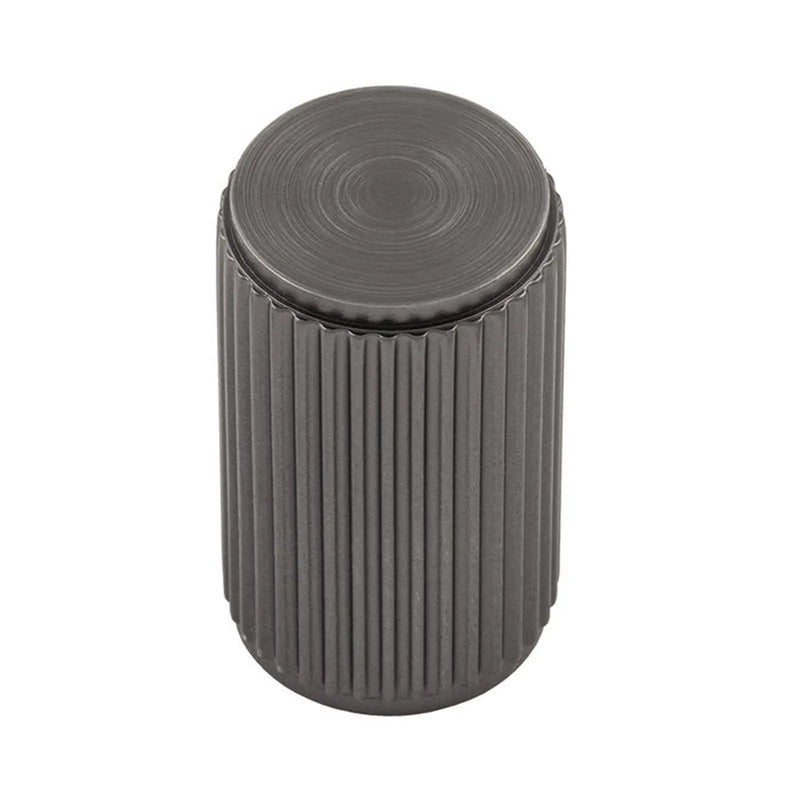 Lines Cabinet Knob - Anthracite