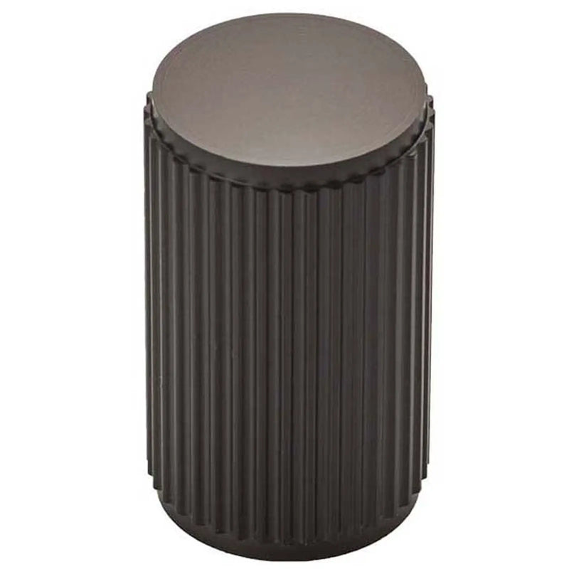 Lines Cabinet Knob - Matt Black