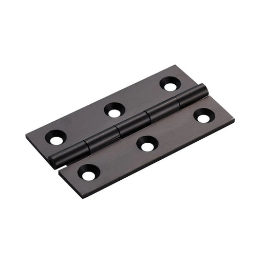 Stax 64 X 35 X 2Mm Cabinet Hinge C/W Screws (Pair) - Matt Black