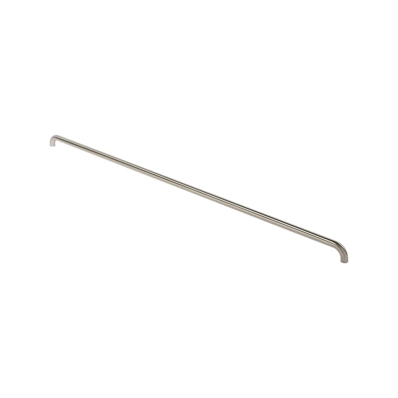 Stax 30Mm Dia. D Pull Handle - 1800Mm C/C - Bolt Through Fixing - Satin Stainless Steel