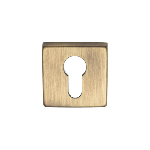Escutcheon - Euro Profile On Concealed Fix Square Rose Artqe Bgo (Brushed Bronze Matt) - Brushed Bronze Matt