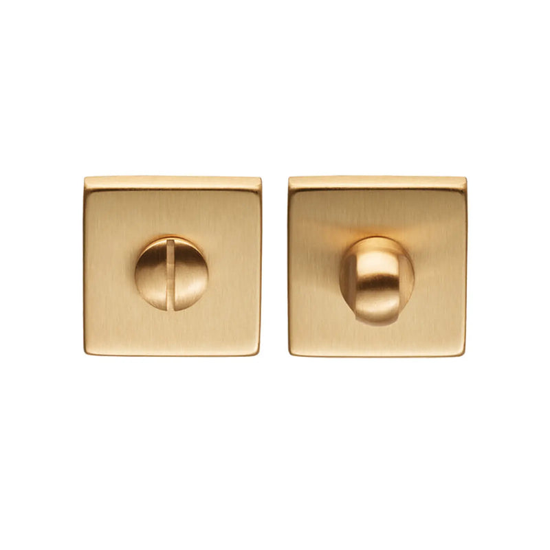 Stax Turn & Release On Concealed Fix Square Rose (Art Lm 40/Qes) 5Mm Spindle Osa (Satin Brass) - Satin Brass 50 X 50