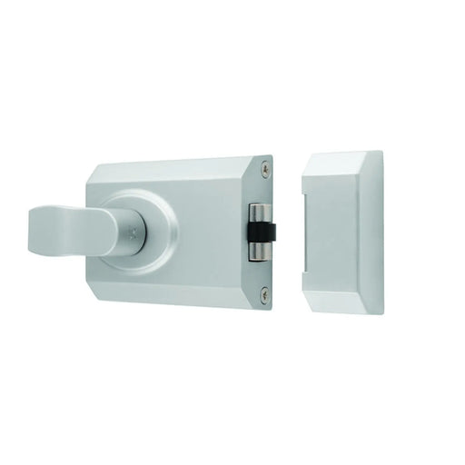 Stax 60Mm Rim Cylinder Rollerball Nightlatch C/W Mp5 Cylinder - Satin Chrome