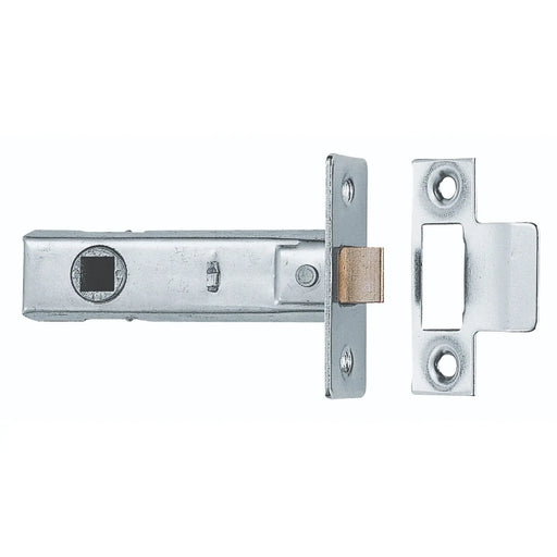 Stax 76Mm Tubular Latch - 8Mm Follower - Nickel Plated - Retail Pack - Nickel Plated