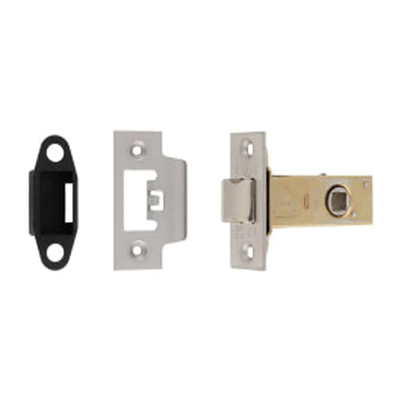 Stax 64Mm Heavy Duty Tubular Latch - 8Mm Follower - Square - Satin Stainless Steel