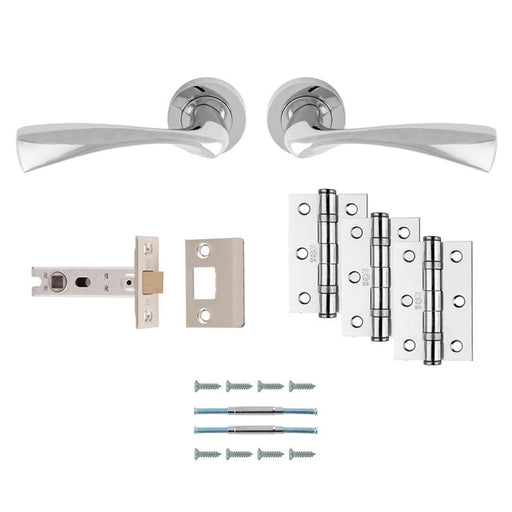 Sintra Latch Pack - Ultimate Door Pack - Polished Chrome