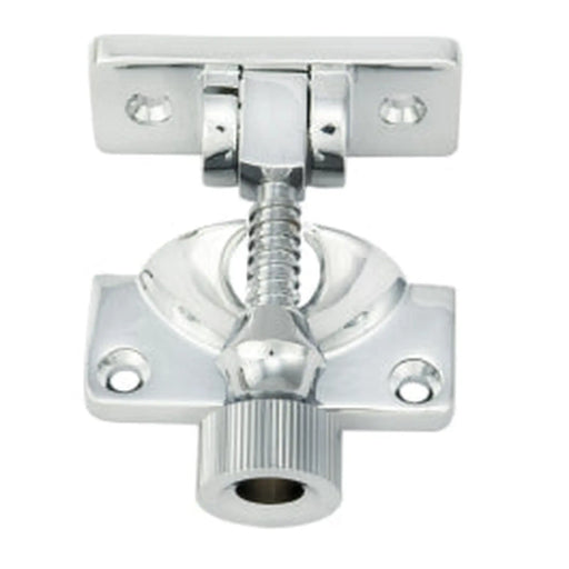 Architectural Quality Sash Fastener (Brighton Pattern) - Polished Chrome 60mm x 24.5mm