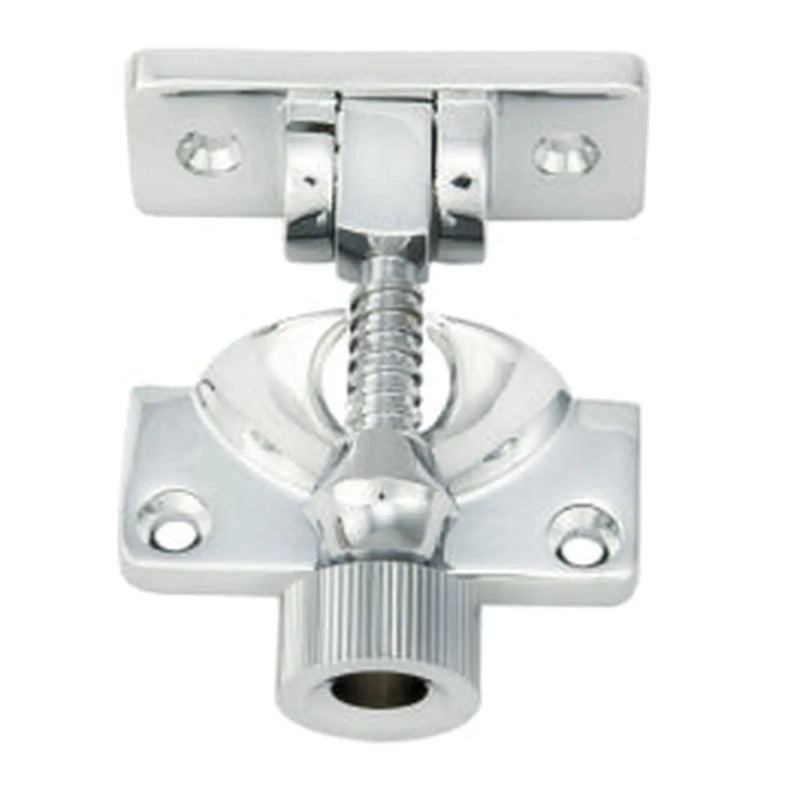 Architectural Quality Sash Fastener (Brighton Pattern) - Polished Chrome 60mm x 24.5mm