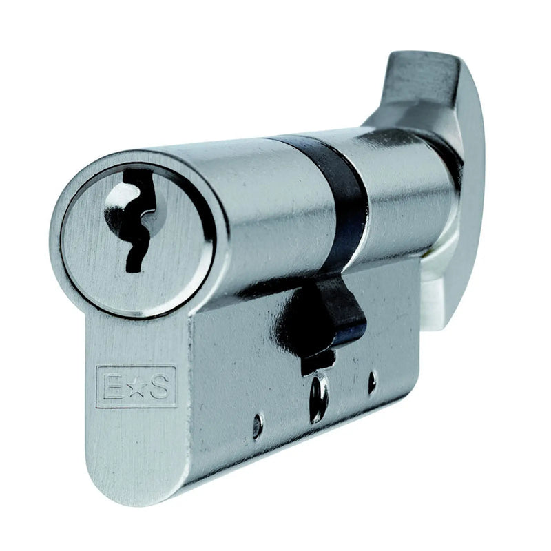 Mp5 70Mm Euro Cylinder & Turn - Ktd - (Contract) - Nickel Plated
