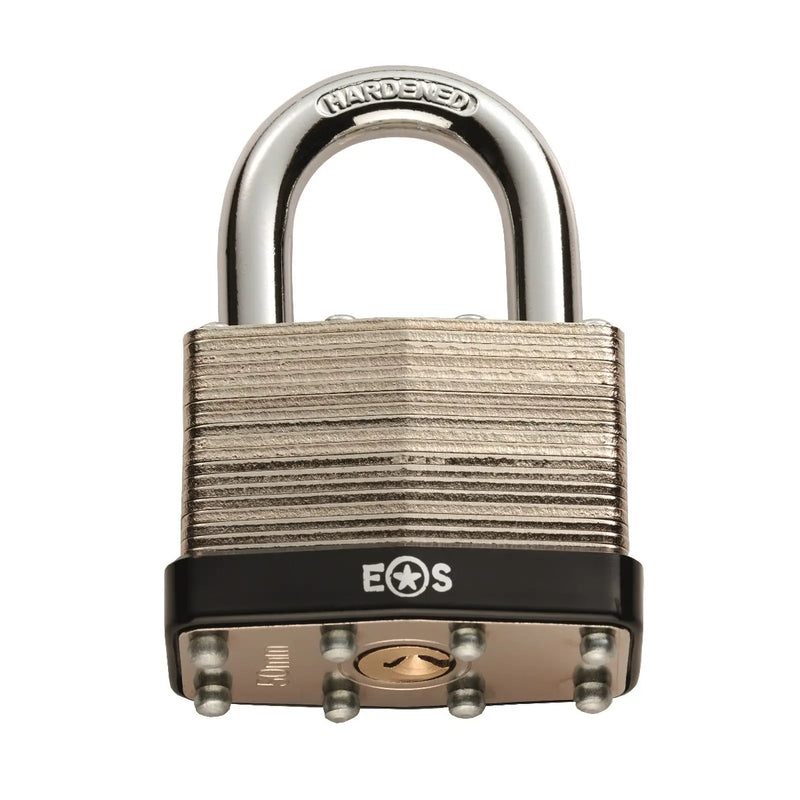 Stax 50Mm Laminated Padlock 3 Kydd To Differ - Bright Zinc Plated 50MM